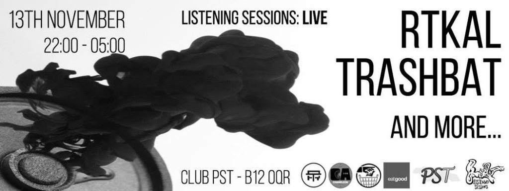 Listening Sessions: Live Rtkal Trashbeat - Página frontal
