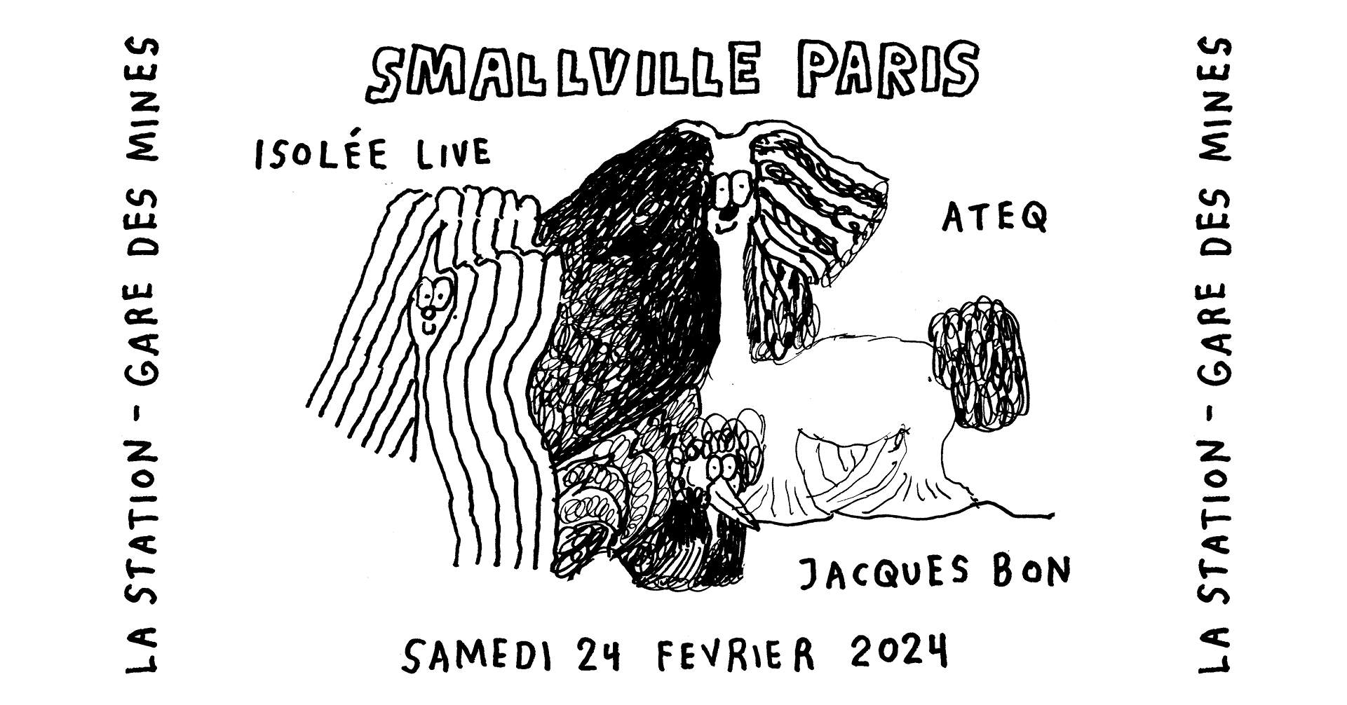 Smallville — Isolee • ATEQ • Jacques Bon - Página frontal