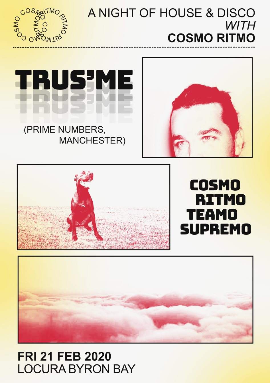Cosmo Ritmo presents: Trus'me x Cosmo Ritmo Teamo Supremo - Página frontal