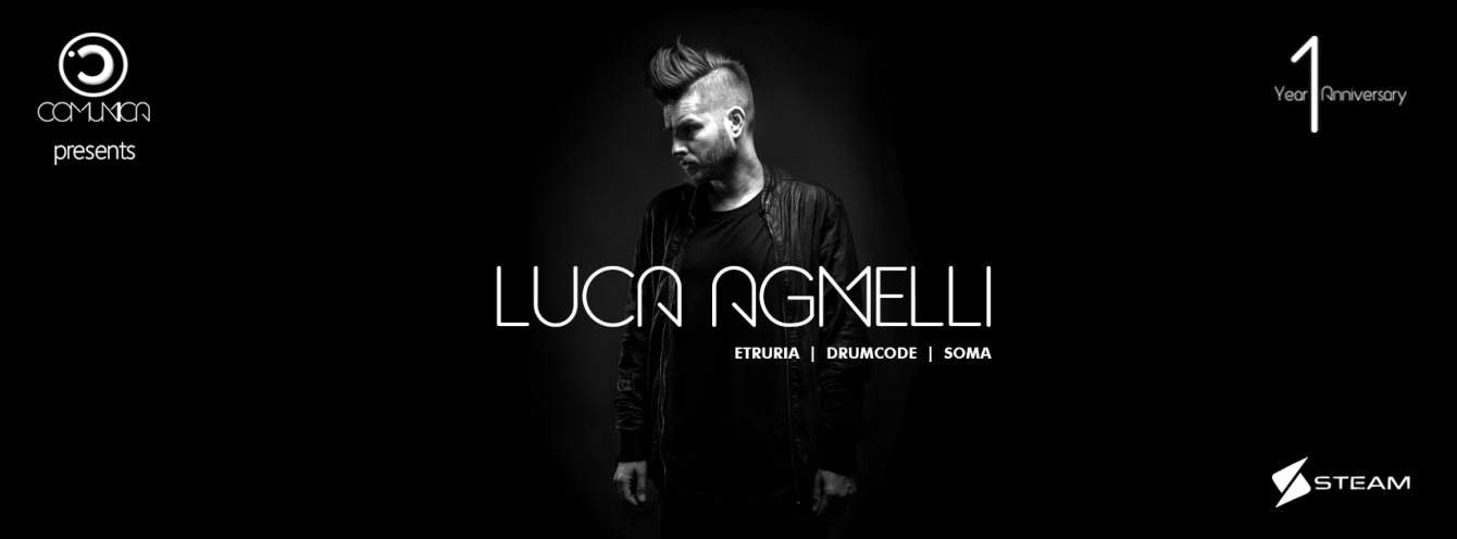 Comunicå presents Luca Agnelli - 1 Year Anniversary - Página frontal