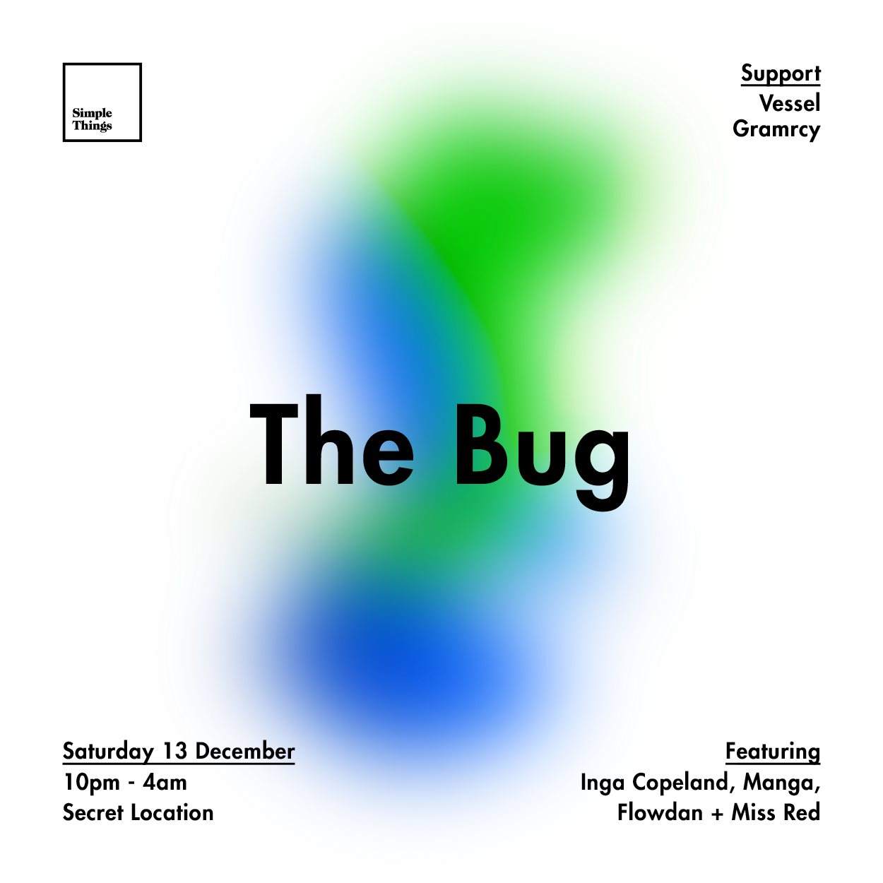 Simple Things presents The Bug and Vessel - Página frontal