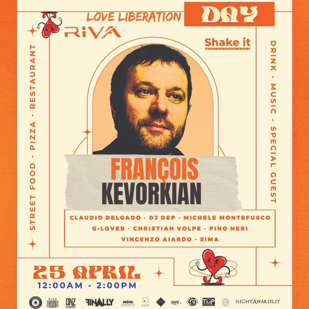 Love Liberation Day with François K - フライヤー表