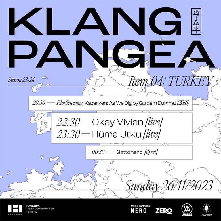 KLANG: PANGEA - Turkey - フライヤー表