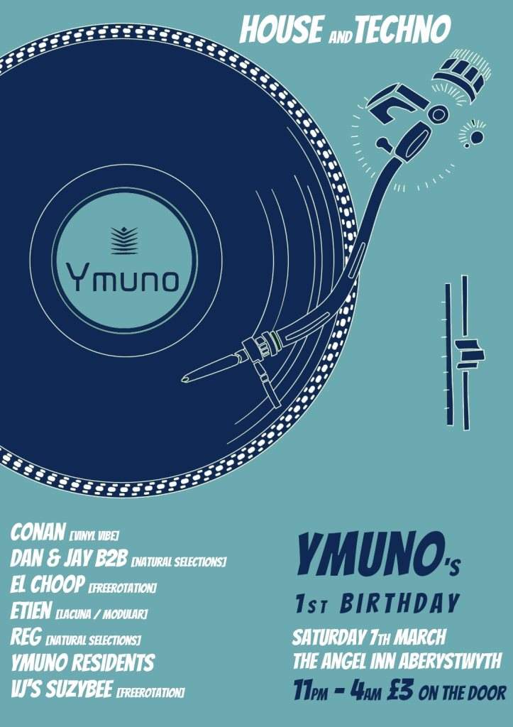 Ymuno presents: 1st Birthday Rave - Página frontal