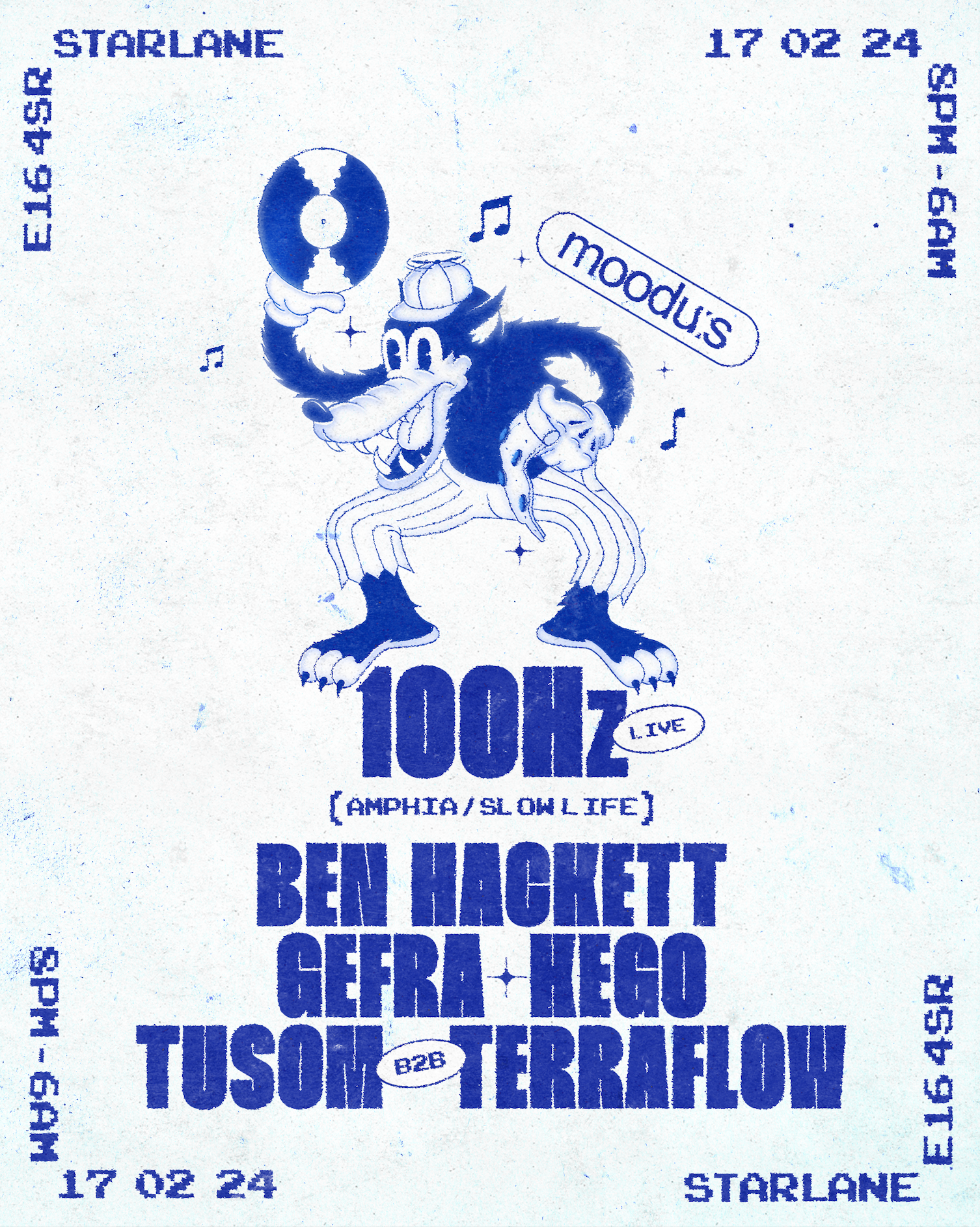 moodus - Invites 100hz, Gefra, Kego, Terraflow, Tusom, & Ben Hackett to ...