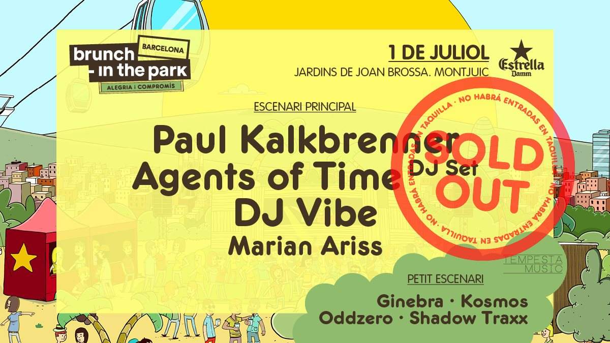 Brunch -In the Park #1 SOLD-OUT: Paul Kalkbrenner + Agents of Time - Página trasera