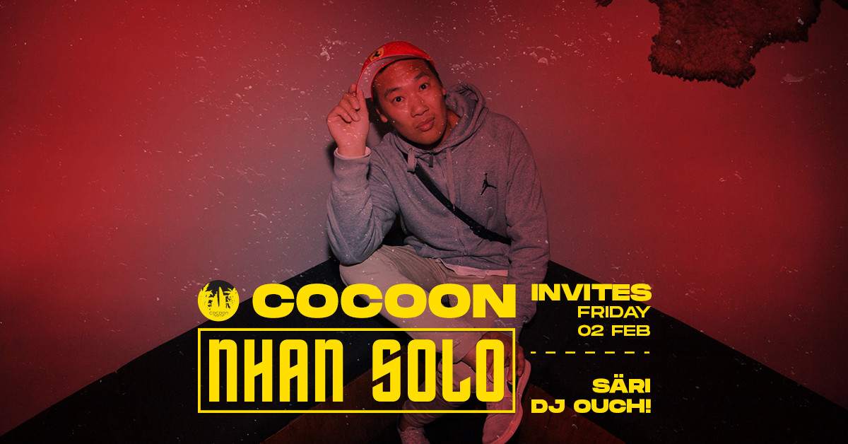 Cocoon Invites Nhan Solo (Mother Recordings, Berlin) - フライヤー表