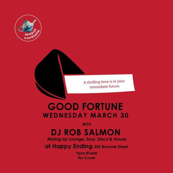 Good Fortune with Rob Salmon - Página frontal