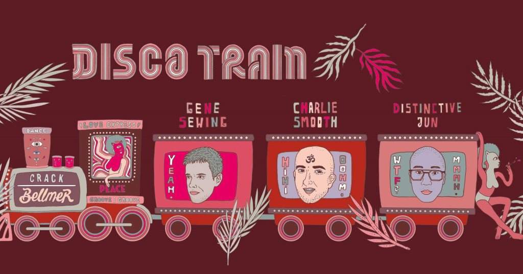 Disco Train with Gene Siewing, Distinctive Jun, Charlie Smooth - Página frontal