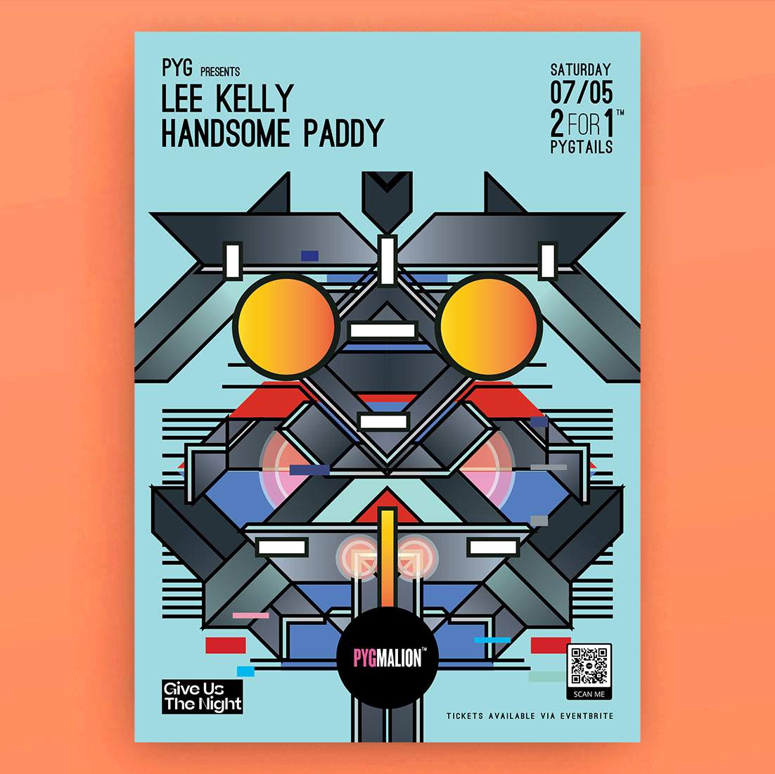 Pyg Is Back with Lee Kelly & Handsome Paddy - フライヤー表
