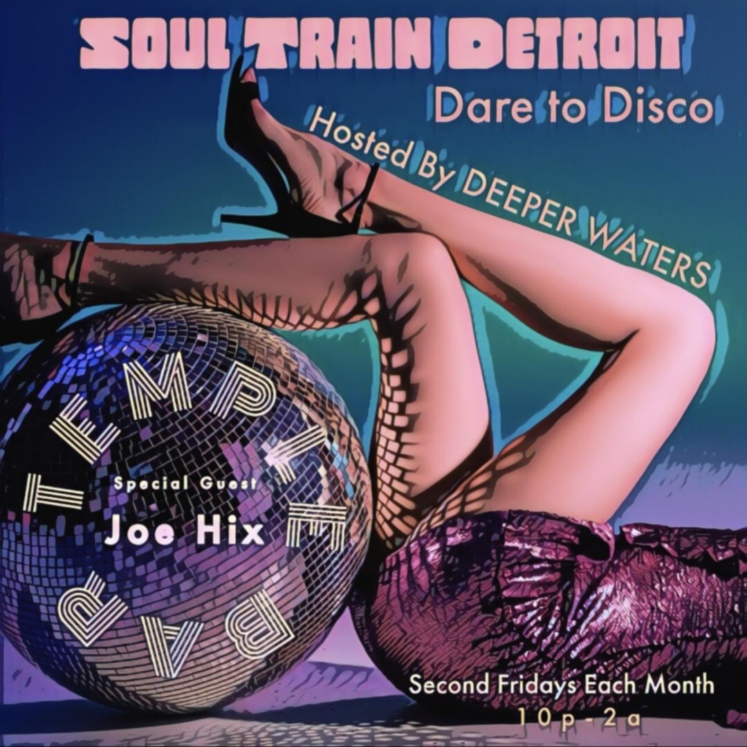 Soul Train Detroit with Deeper Waters feat. Joe Hix - Página frontal