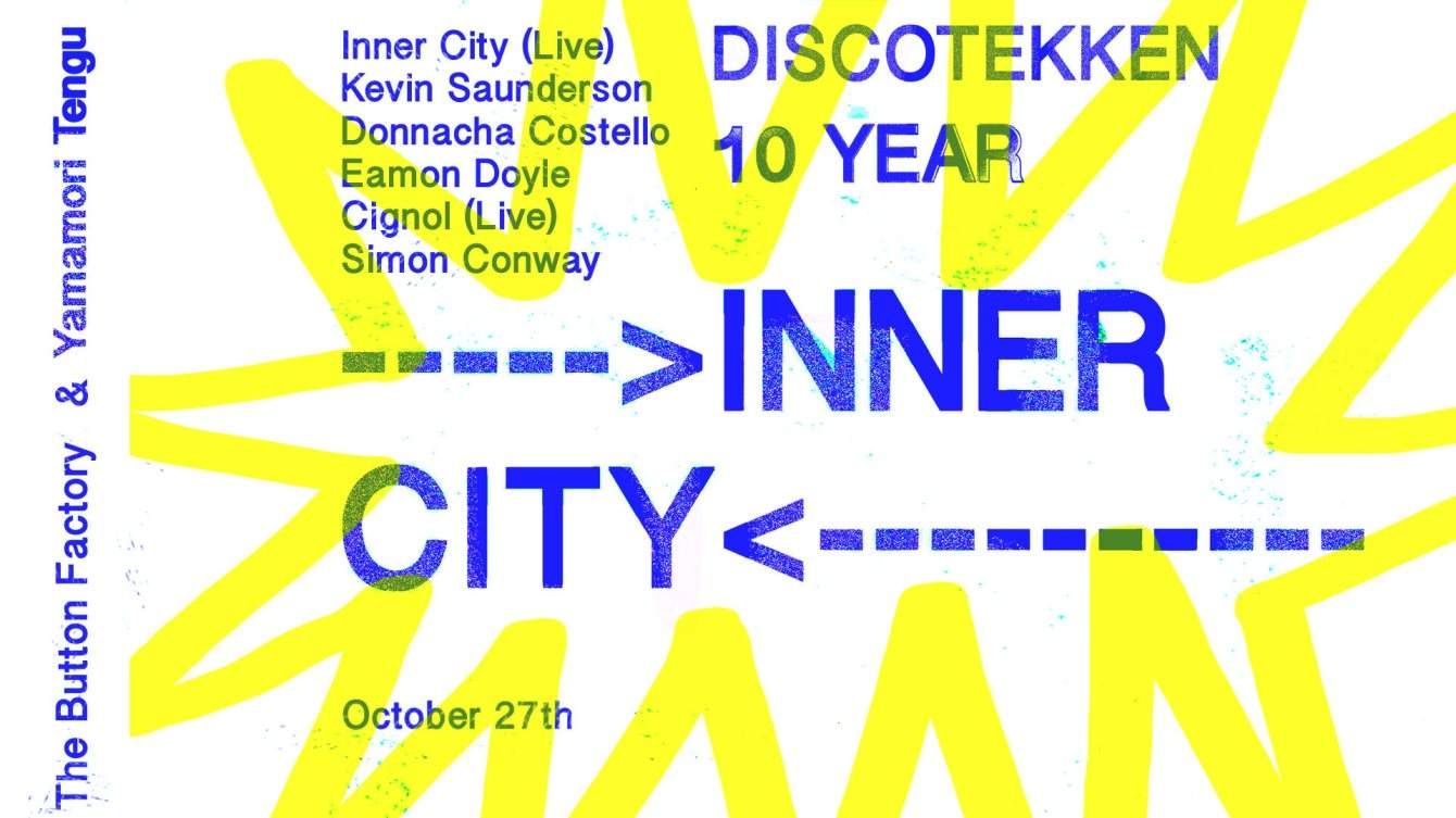 Inner City (Live), Kevin Saunderson, Donnacha Costello & More - Página frontal
