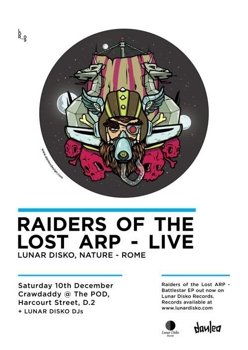 Raiders Of The Lost Arp (live) At Lunar Disko - Página frontal