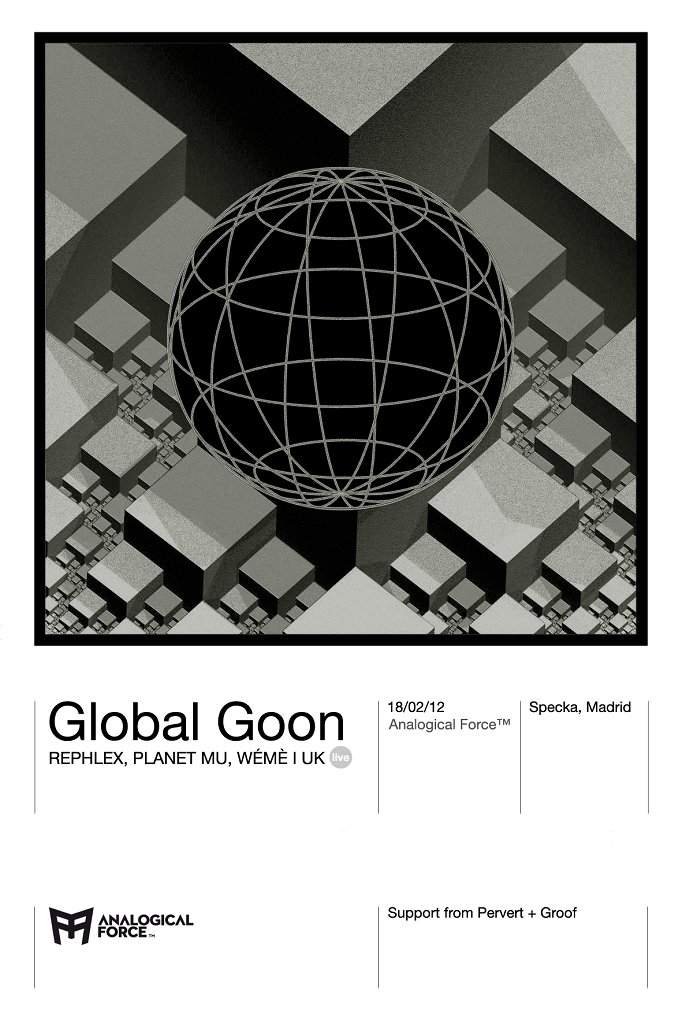 Analogical Force feat Global Goon - Live - at Specka, Madrid