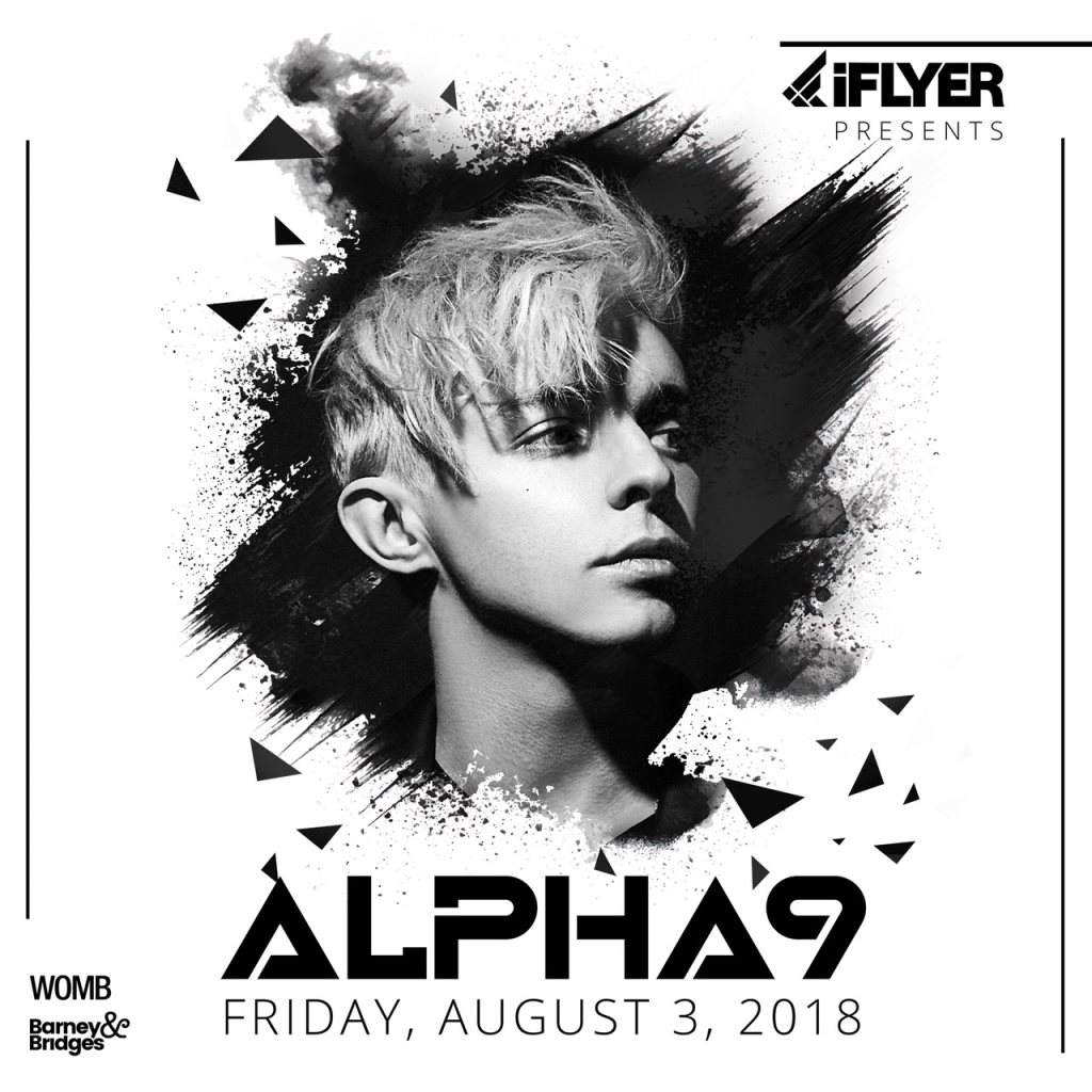 Iflyer presents Alpha 9-It's All About the Music- - Página frontal