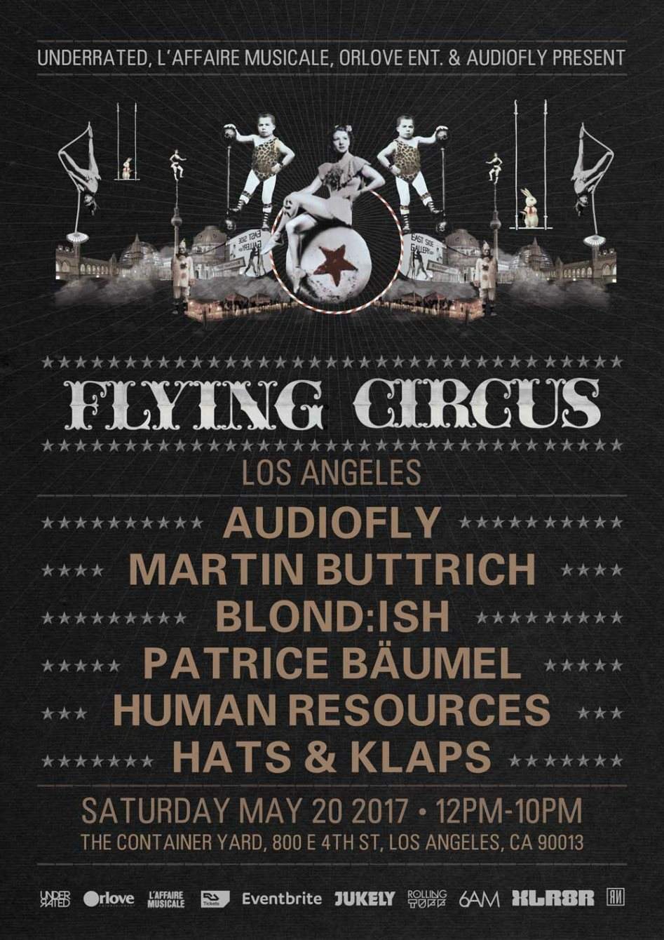 Flying Circus Los Angeles - フライヤー表
