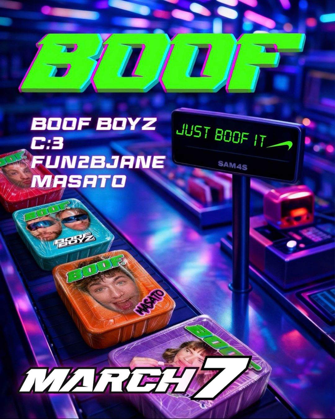 BOOF at TBA, Los Angeles