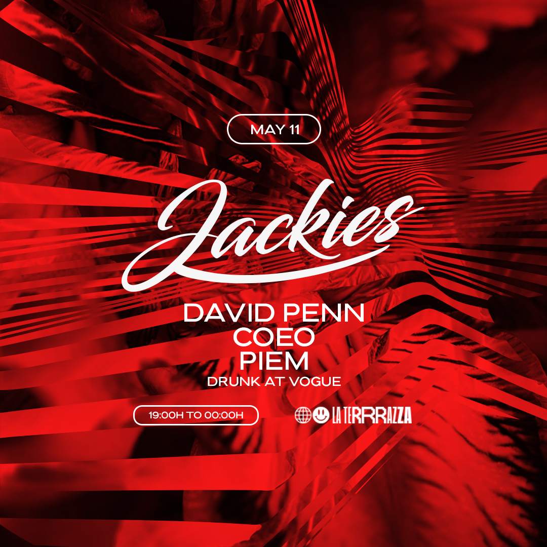 [SOLD OUT] Jackies Open Air Daytime with David Penn & COEO La Terrrazza - Página trasera