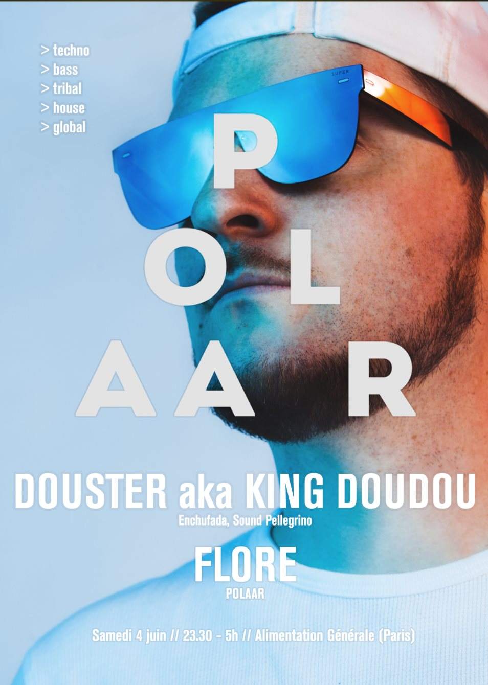 Polaar #24 with Douster aka King Doudou et Flore - フライヤー表