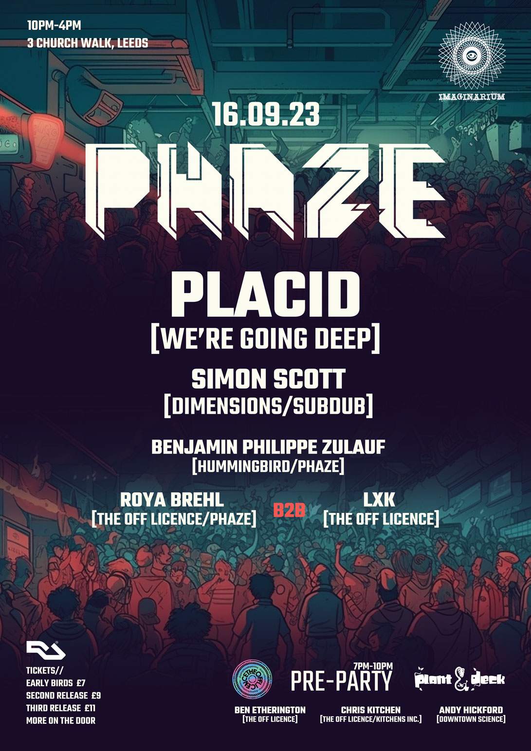 Phaze presents Placid (We're Going Deep) - Página frontal