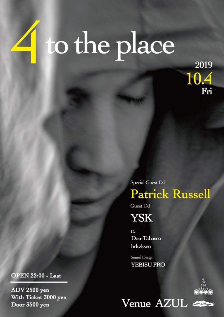 4 to the Place - フライヤー表