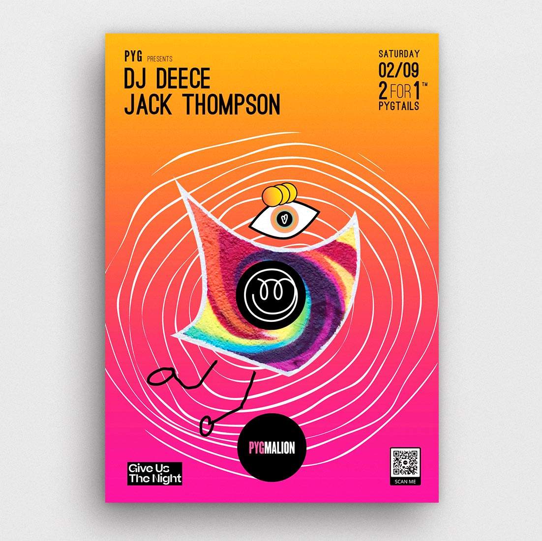 Pyg presents DJ Deece & Jack Thompson at Pygmalion, Dublin