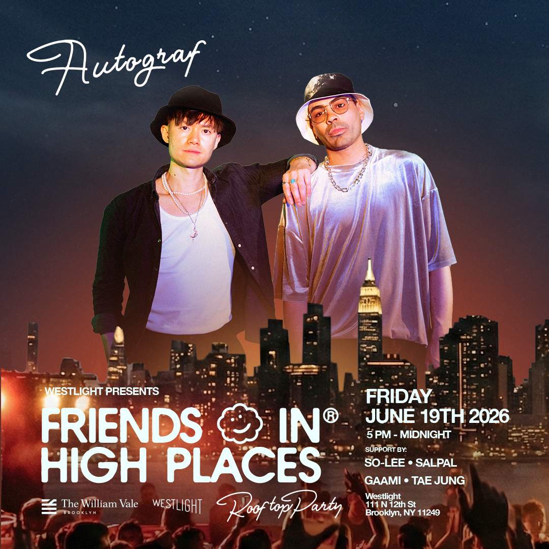 Friends In High Places feat Autograf at Westlight Rooftop at The
