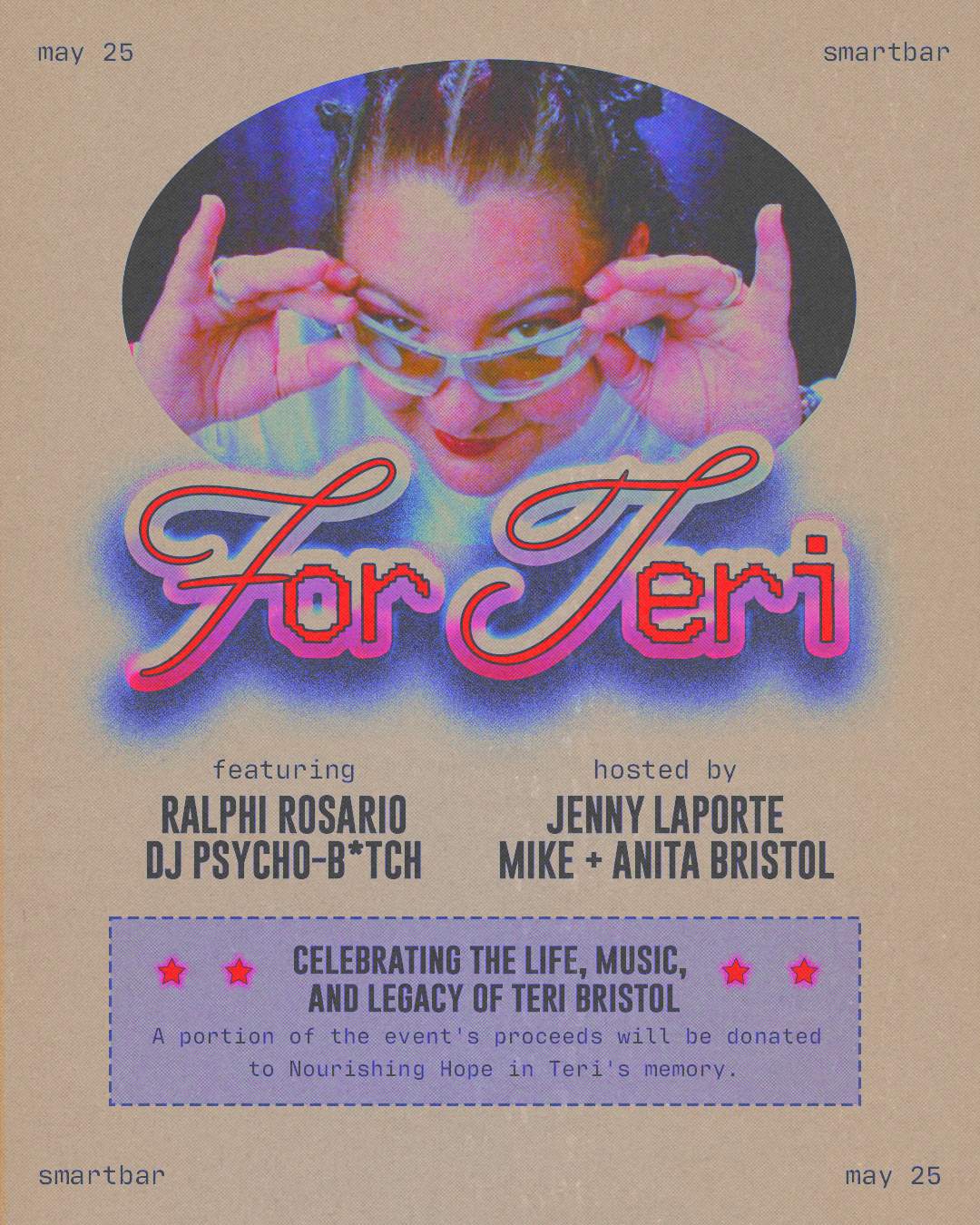 For Teri featuring Ralphi Rosario - DJ Psycho-B*tch - Página frontal