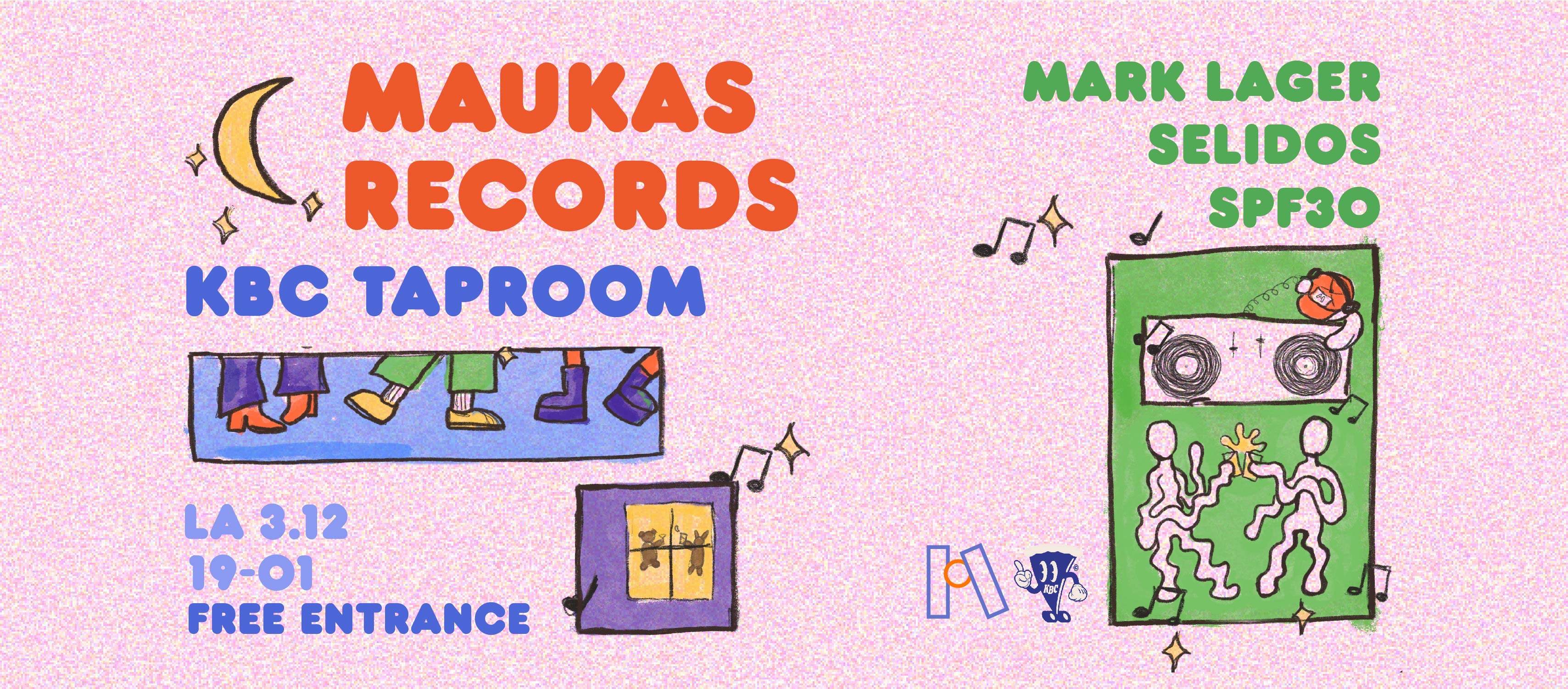 Maukas Records - Página frontal