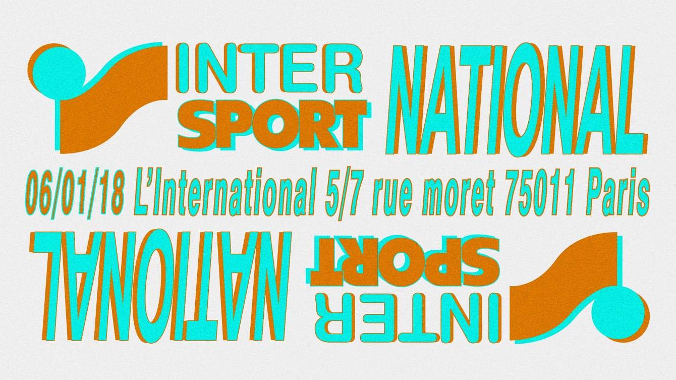 Sport National #12: Inter-Sport - フライヤー表