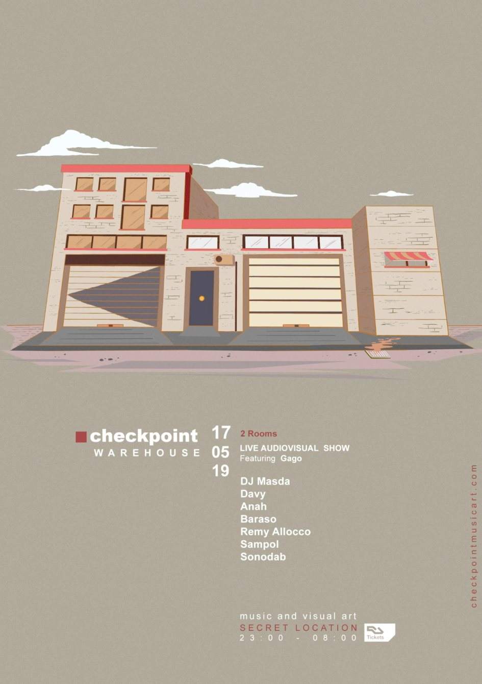 ■ Checkpoint Warehouse 10hours - Página frontal