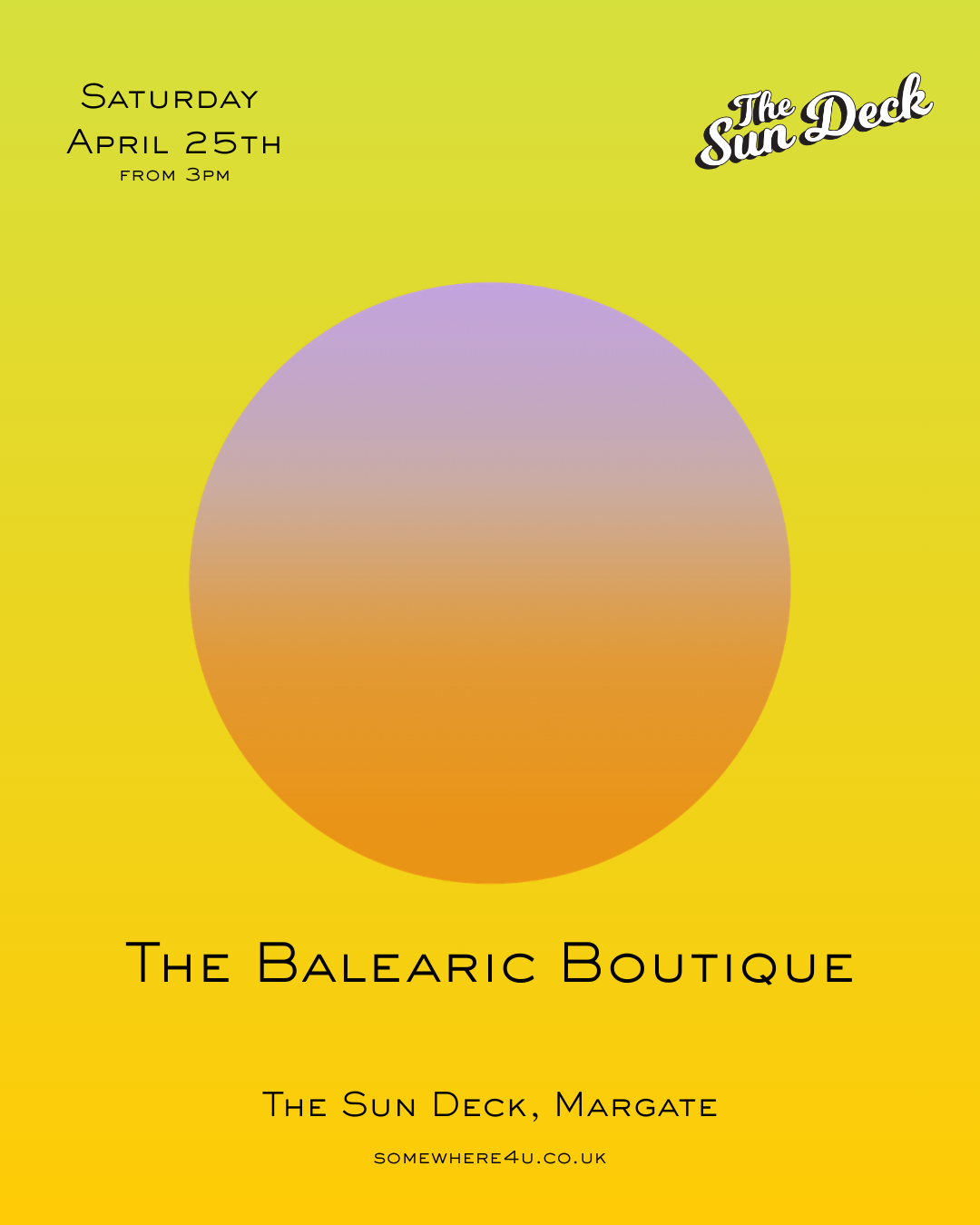 The Balearic Boutique at The Sun Deck, South + East