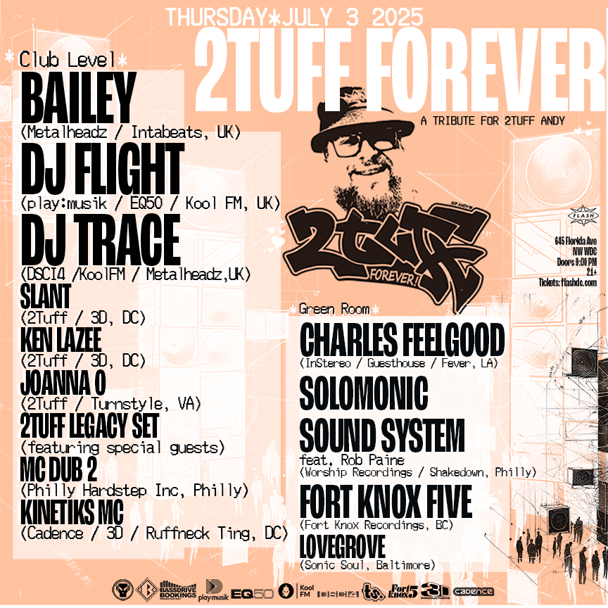 2Tuff Forever: Tribute for 2Tuff Andy at Flash, Washington DC