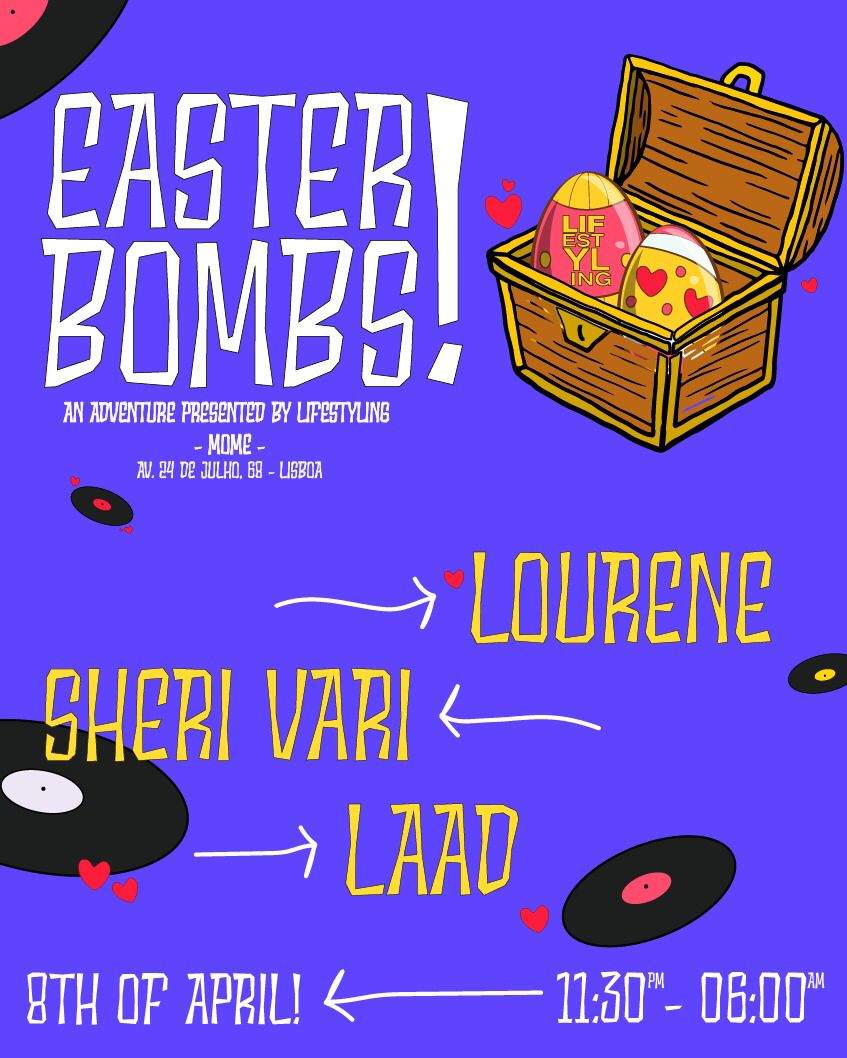 Lifestyling at MOME (Easter Bombs) with Lourene ; Sheri Vari ; LAAD - Página frontal