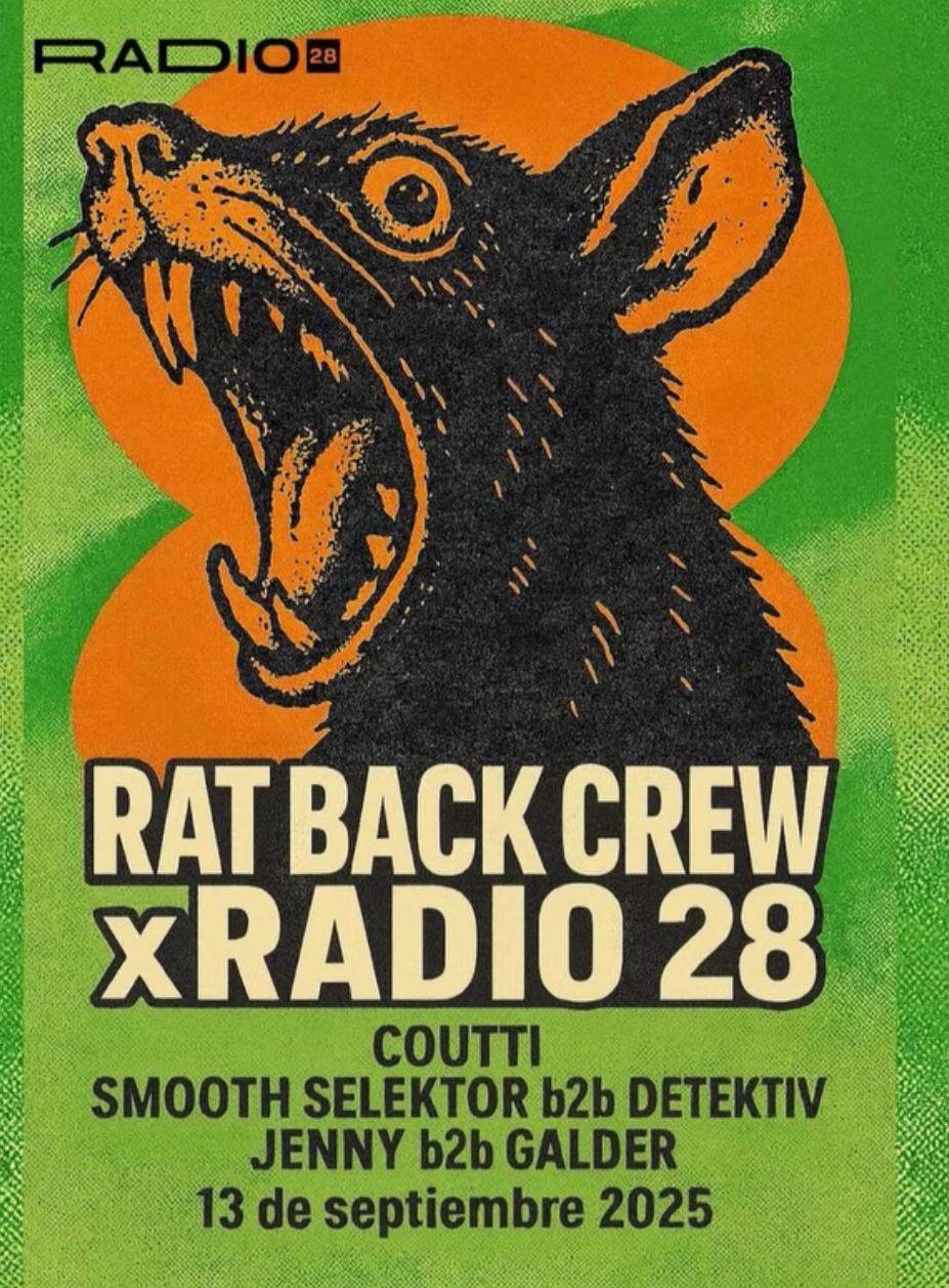 Rat Back Crew x Radio 28 at Radio28, Puebla (city)