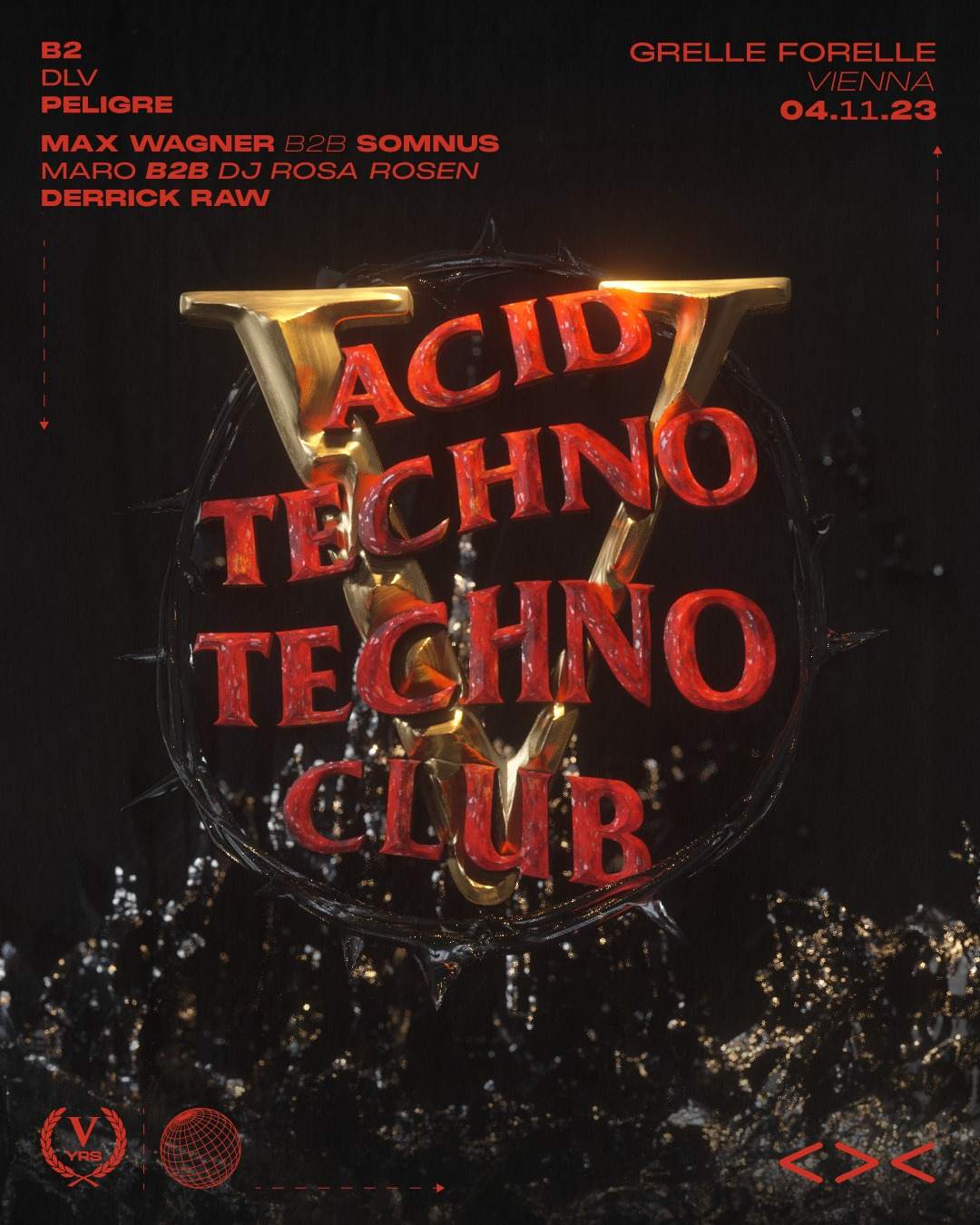 ACID TECHNO CLUB at Grelle Forelle, Vienna