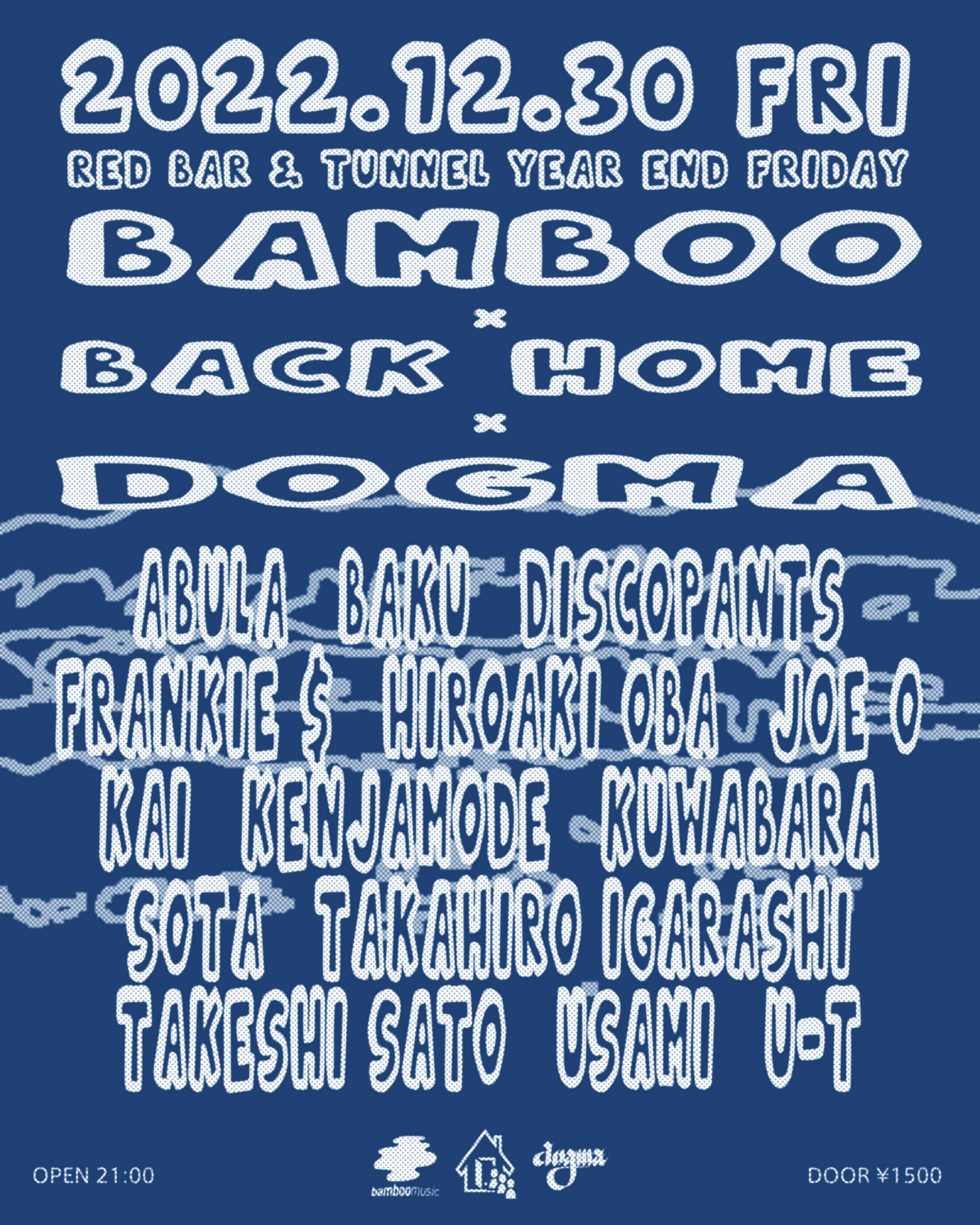 Red Bar & TUNNEL YEAR END FRIDAY -bamboo × Back Home × dogma- - Página frontal