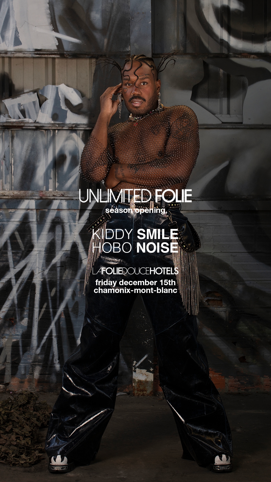 UNLIMITED FOLIE: Kiddy Smile. hobo noise - フライヤー裏