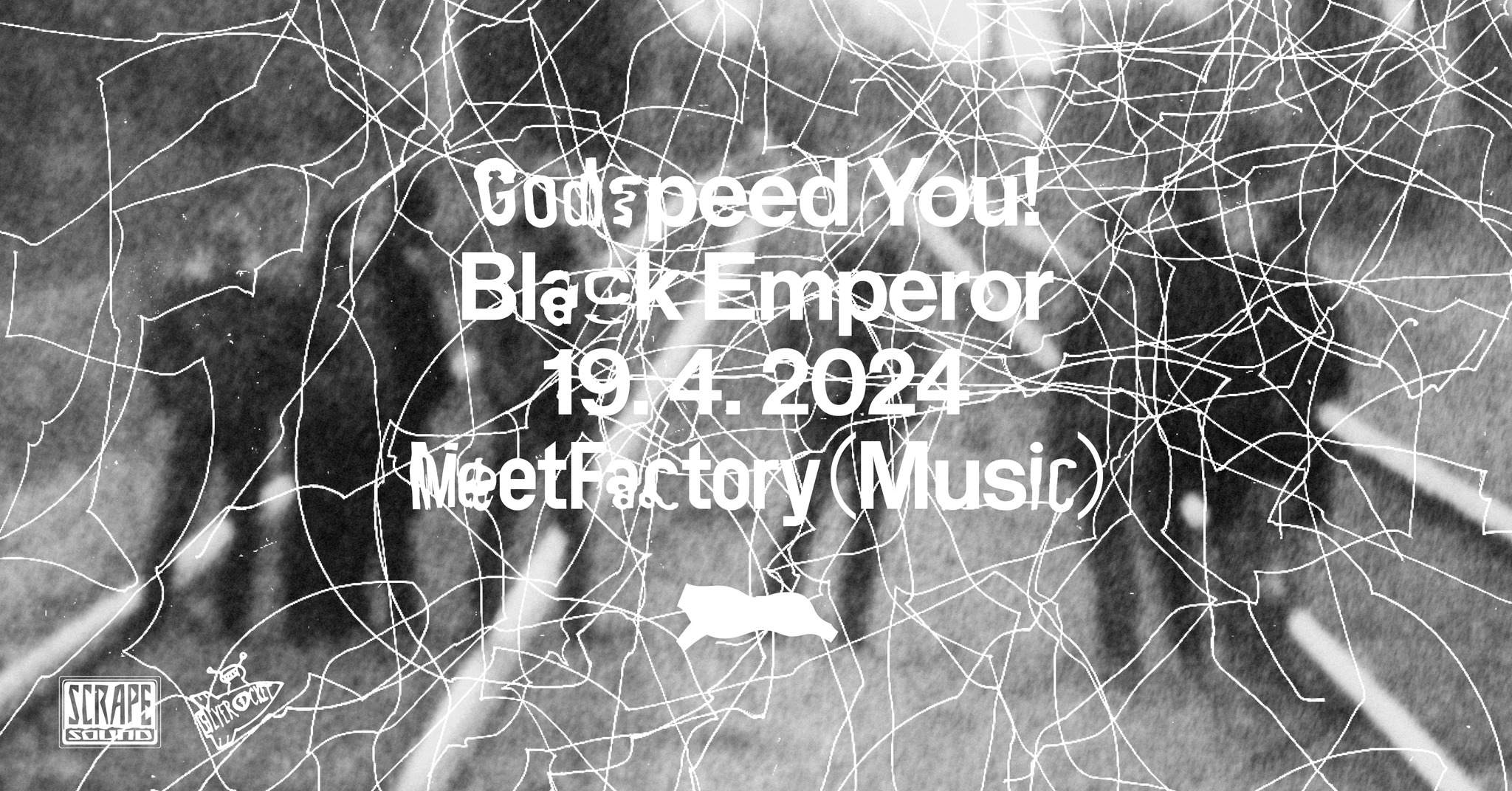 Godspeed you! Black Emperor - フライヤー表