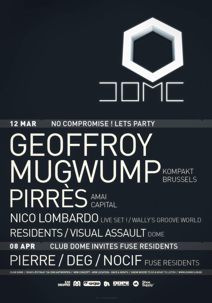 Dome Club No Compromise Let's Party - Página trasera