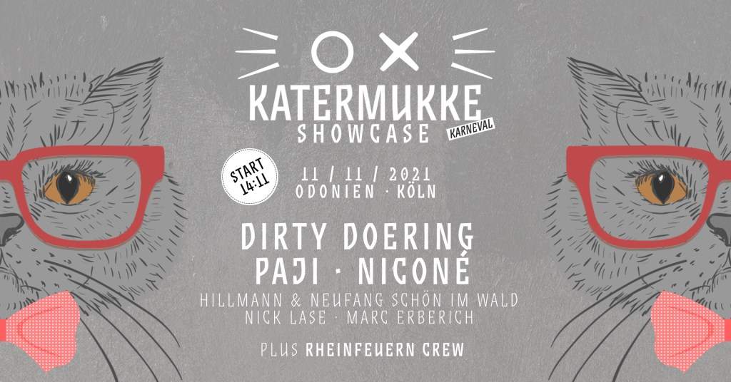 Katermukke Outdoor & Indoor Rave mit Dirty Doering, Niconé & Paji - Página frontal