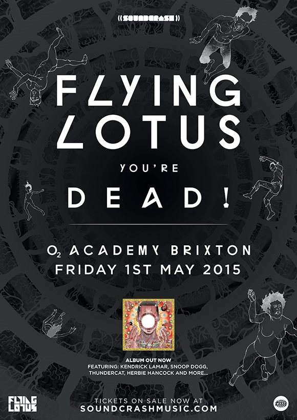 Flying Lotus - Brixton Academy - フライヤー表
