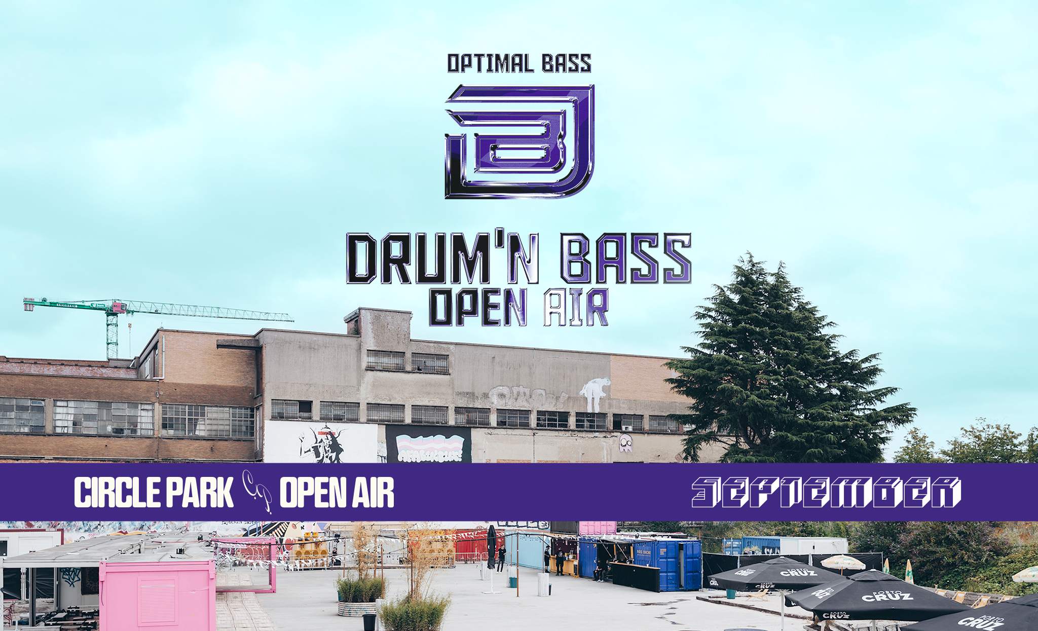 Optimal Bass • Drum'n Bass Open Air • Circle Park - Página frontal
