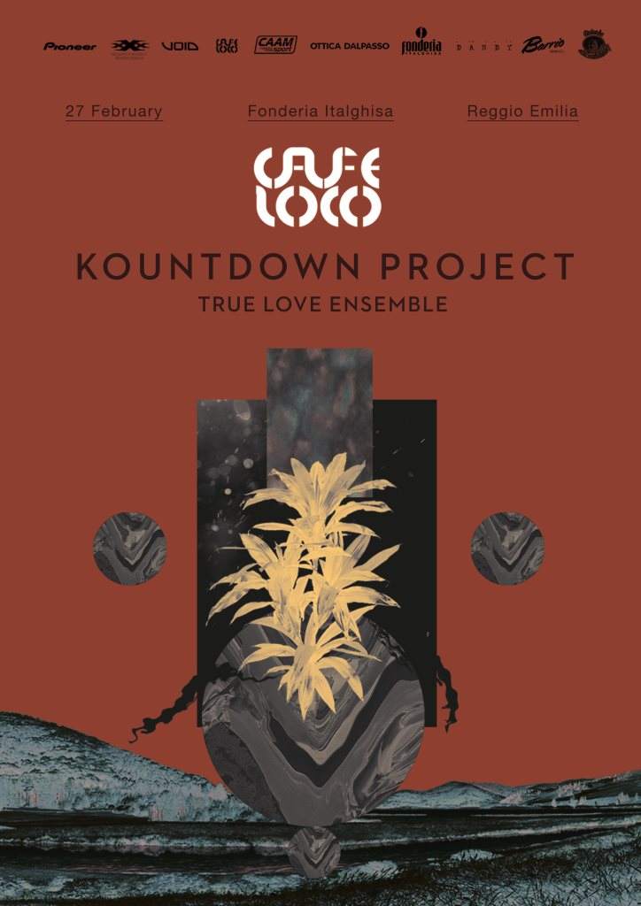 Cafeloco with Kountdown Project, True Love Ensemble & Derek - フライヤー表