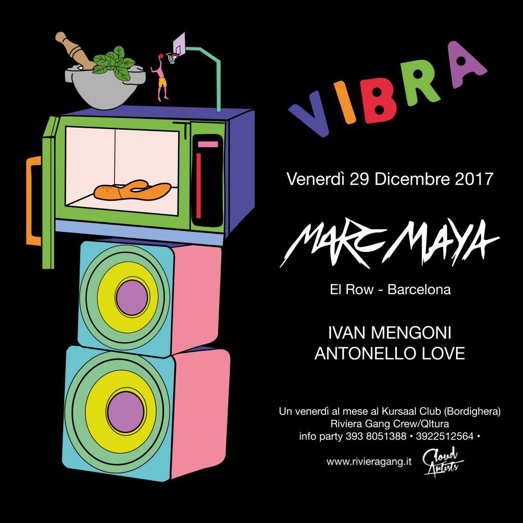 Vibra with Marc Maya - Página frontal