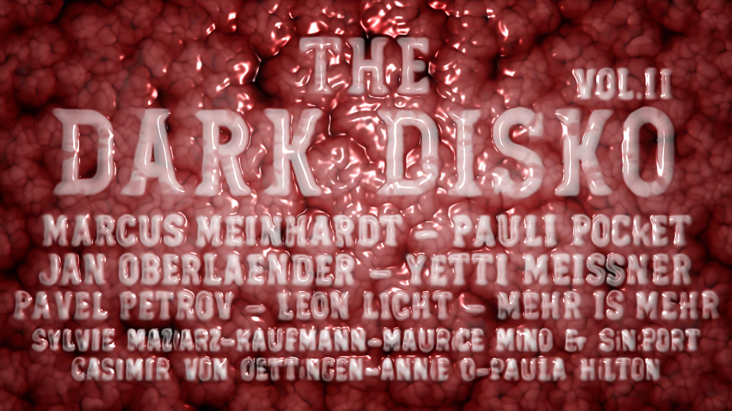 The Dark Disko - フライヤー表