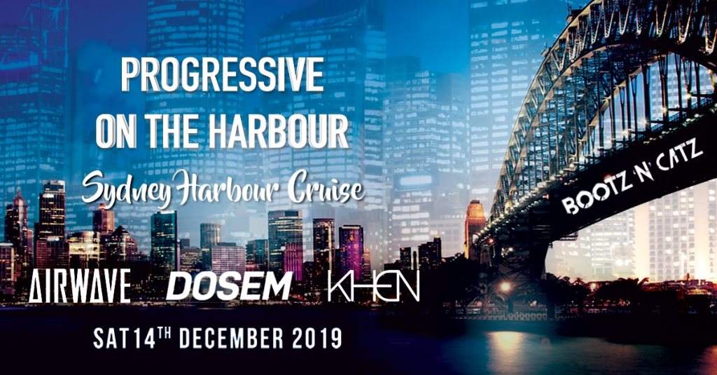 Airwave, Khen & Dosem - Sydney Harbour Cruise - フライヤー表