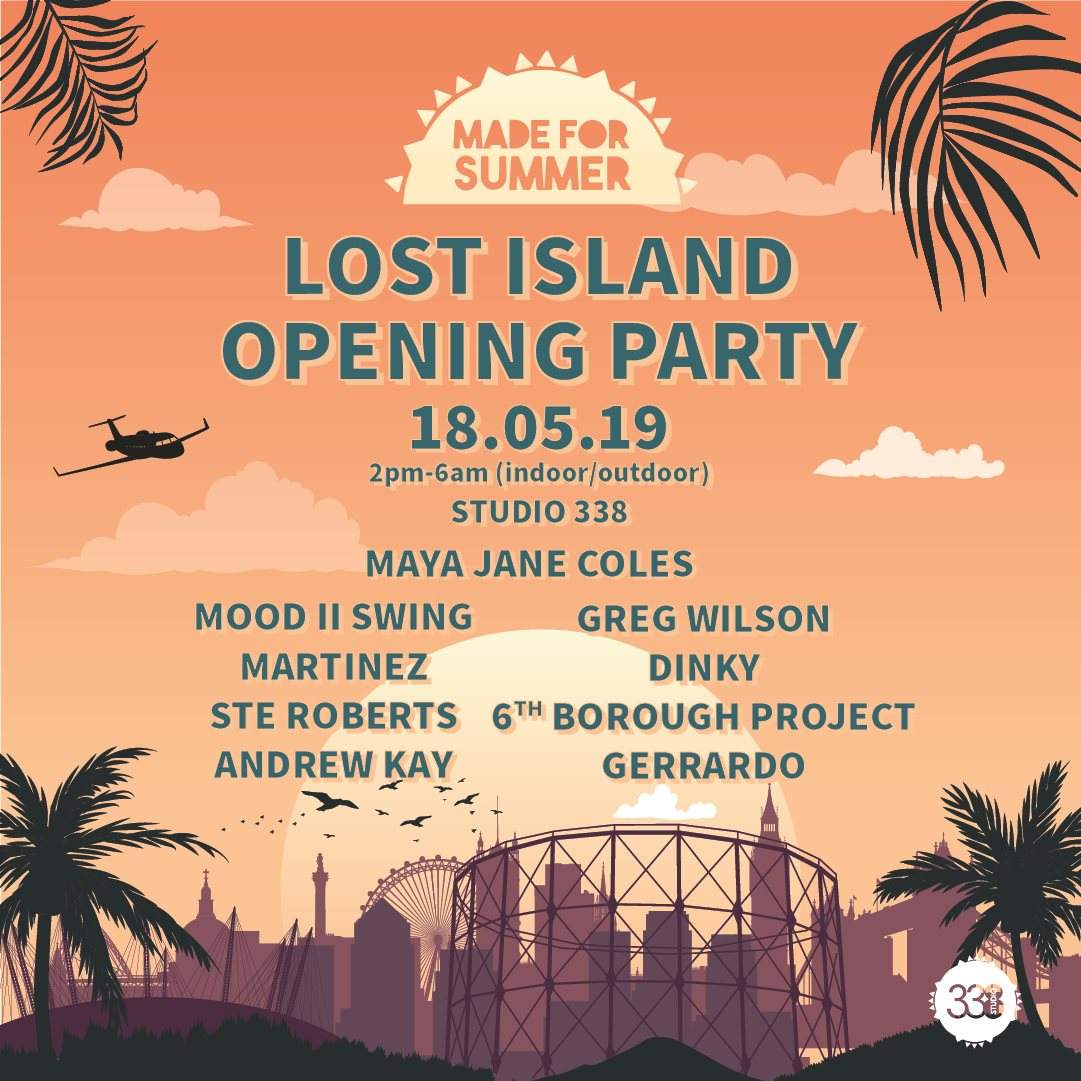 Studio 338 - The Lost Island Opening Party - Página trasera