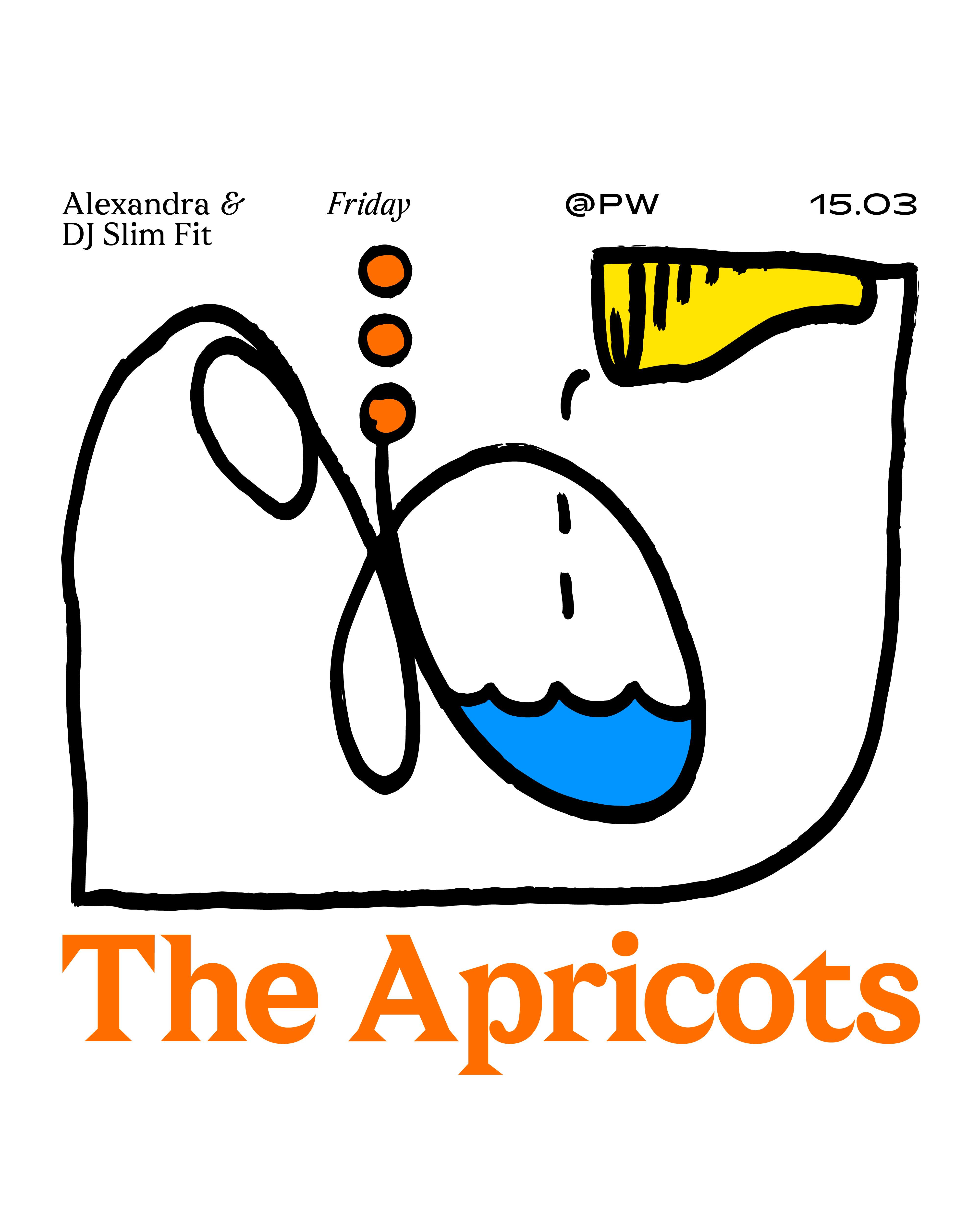 PW Spring '24 • The Apricots (all night long) - Página frontal