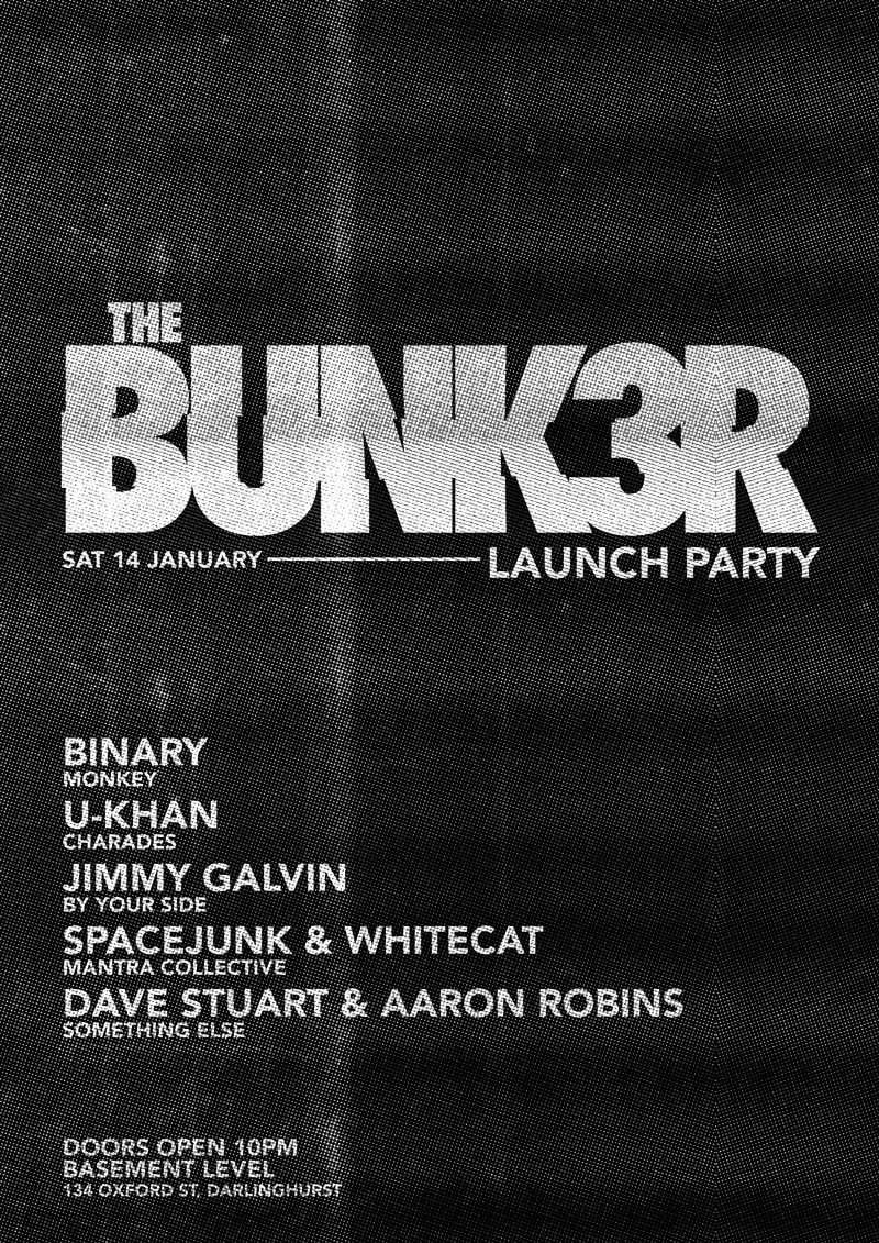 The Bunk3r Sydney - Launch Party - Página frontal